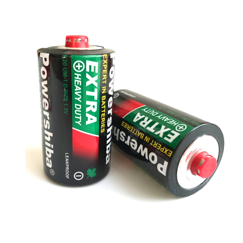 Heavy Duty 280mins No. 1 R20 1.5V Primary Carbon Zinc Dry Battery