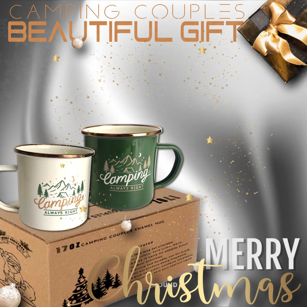 Custom Print Coffee Cup Mug Set for Christmas Promotion Gift Plain Thick Mr and Mrs Thermal and Coffee Travel Mug Set