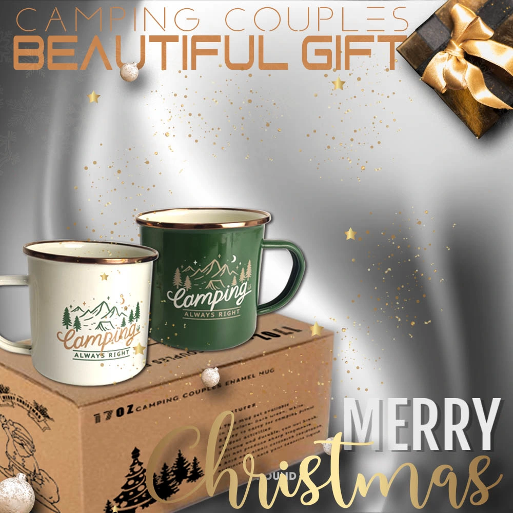 Conjunto de caneca com copo de café personalizado para oferta de Natal MR e MRS, claro, de viagem térmica e de café Definir