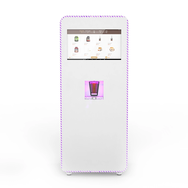 Touch Screen Coffee Vending Machine Automatic Cash Card Payment Machine