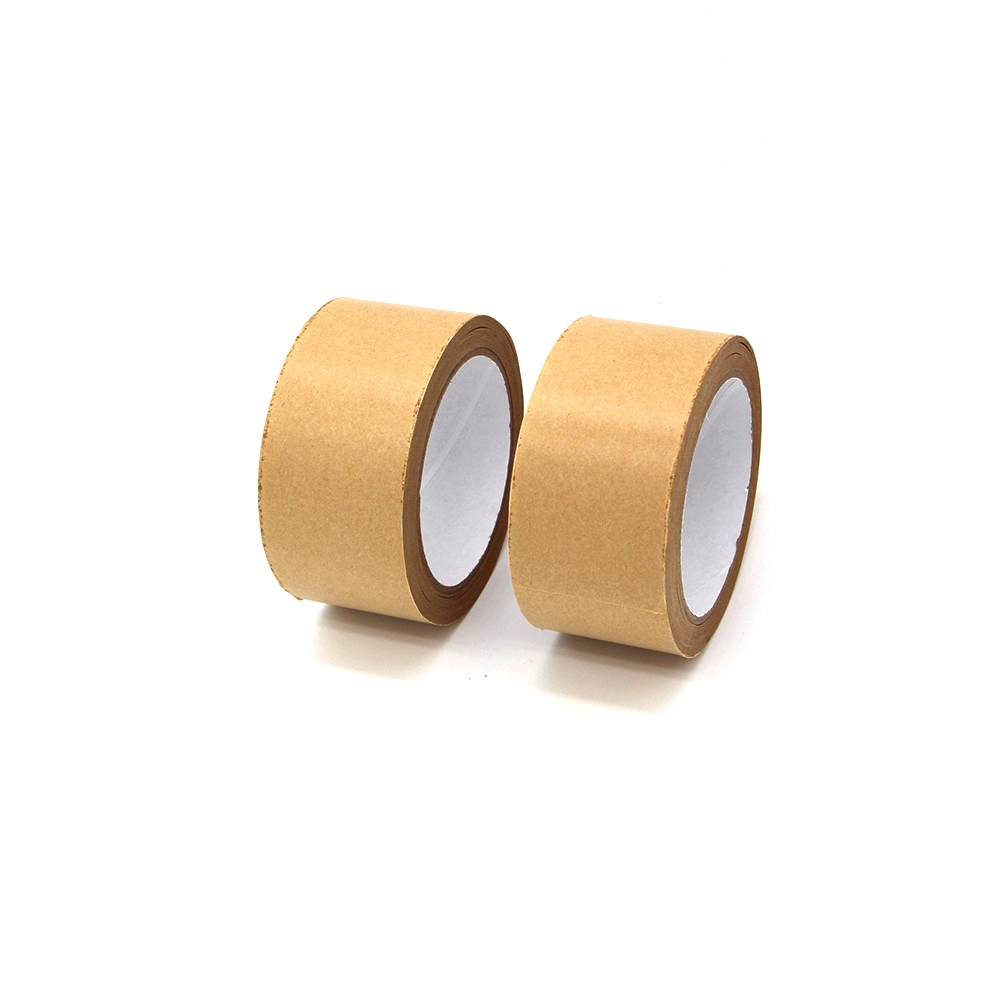 Hot Melt Package Pressure Sensitive Single Sided Material Writable Kraft Paper Tape