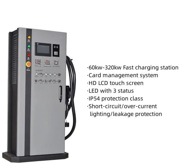 EV Car Charger Station 60kw Customized DC Automatic Mode Charging Station