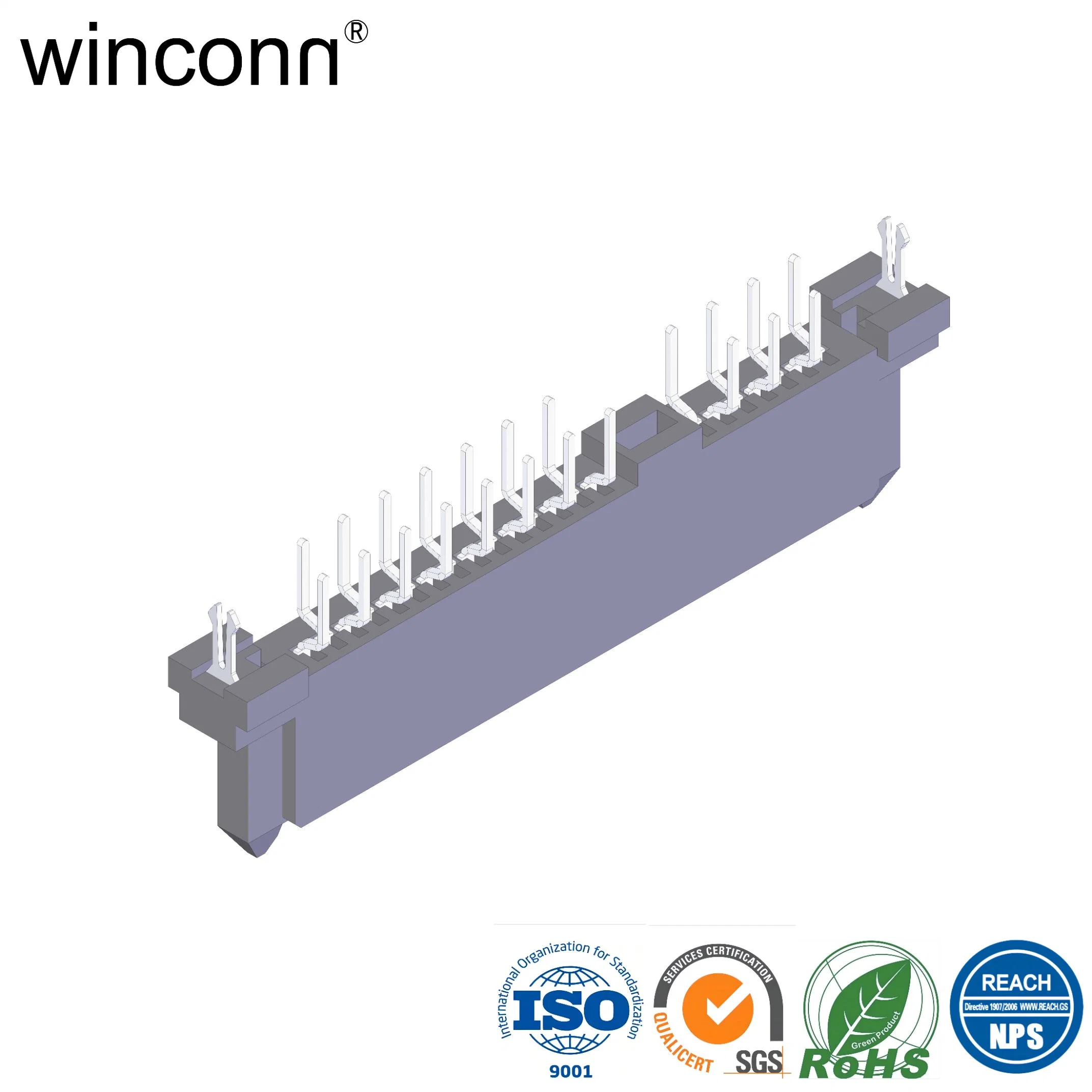 9.10mm 22p SATA Socket; SATA 22p H=9.10mm; 22p H=9.10mm SATA