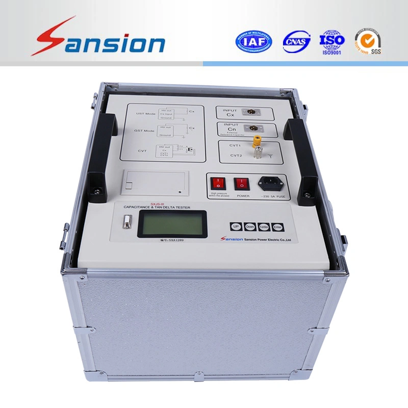 12kv Testeur de facteur de dissipation de perte diélectrique et de capacité de delta de tan de transformateur de puissance automatique