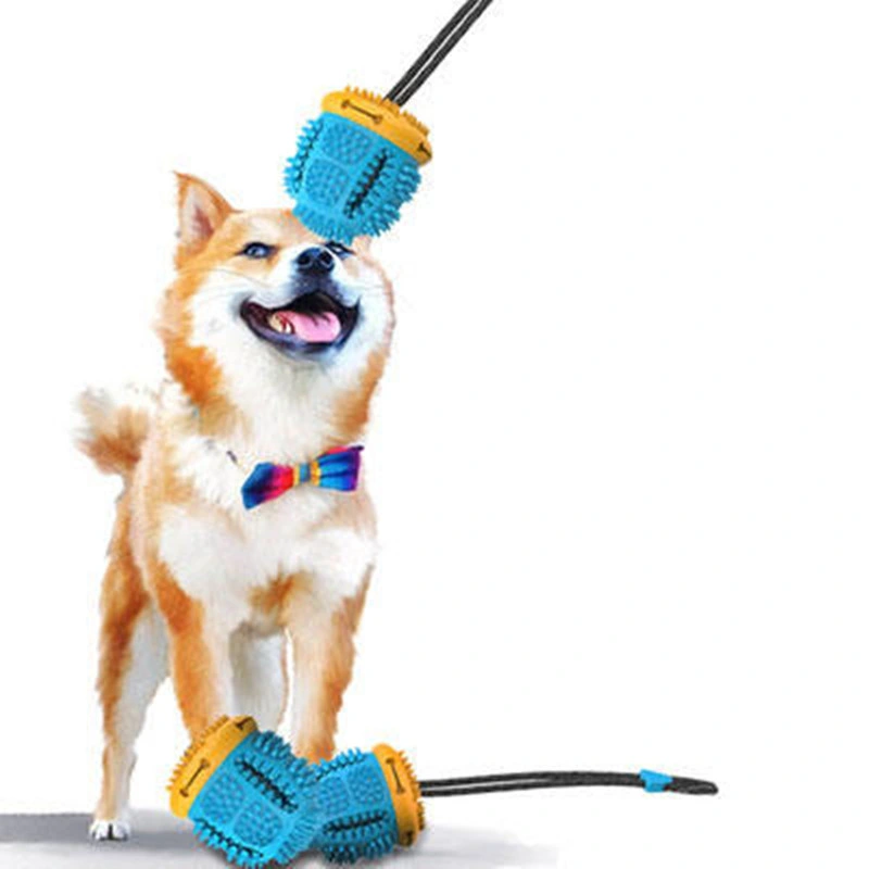 Cão presente de Natal com bola de corda de Cãozinho de Animais de Estimação durável e interativa Conjunto de brinquedos