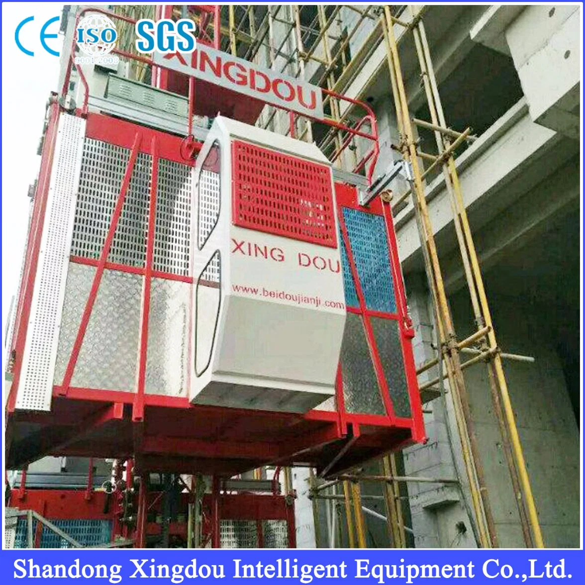 Sc200 Hand Crank Construction Hoisting Equipment