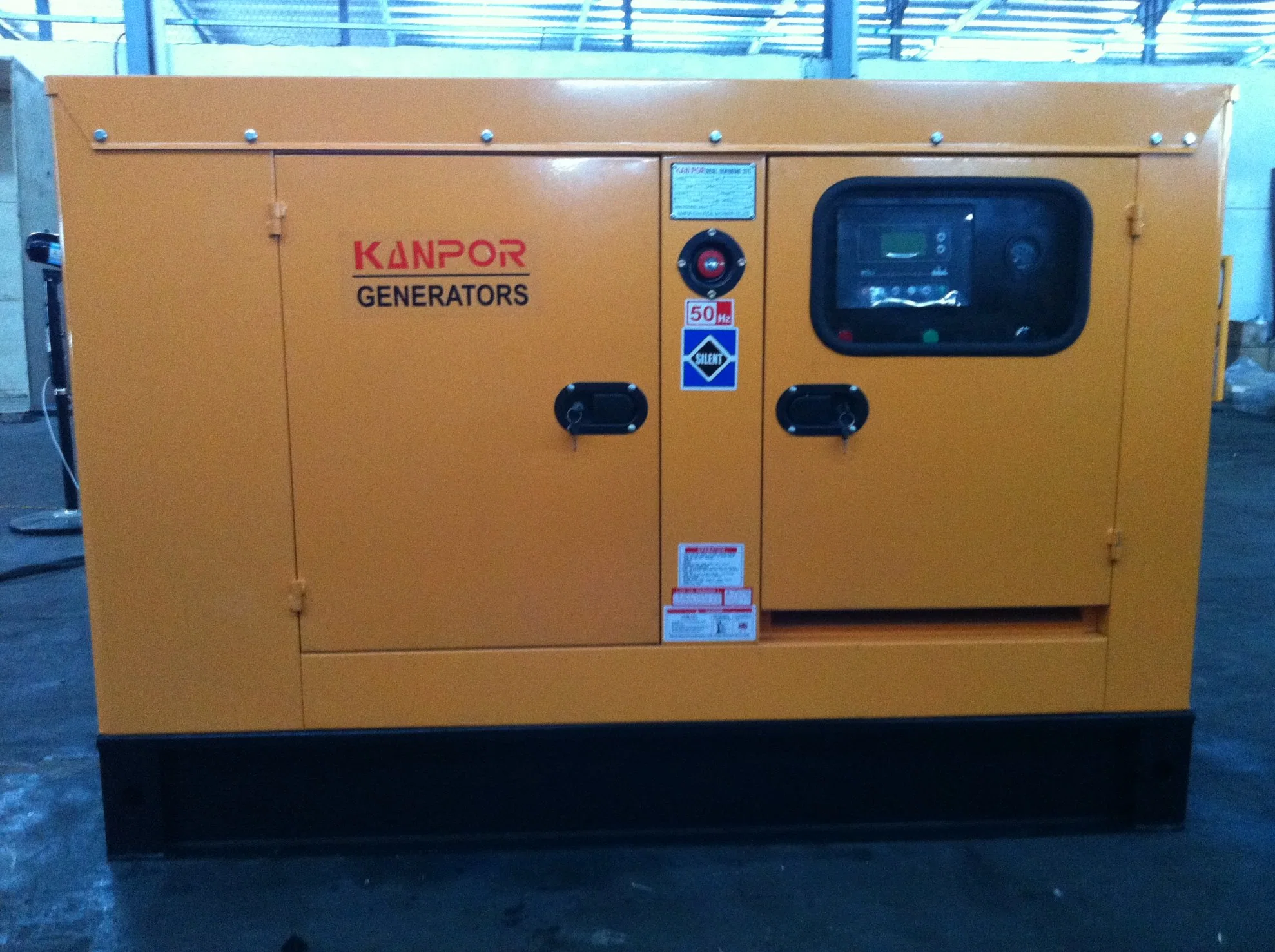 60kVA-500kVA Shangchai Elektro Silent Diesel Generator 4 Takt Dieselmotor Genset