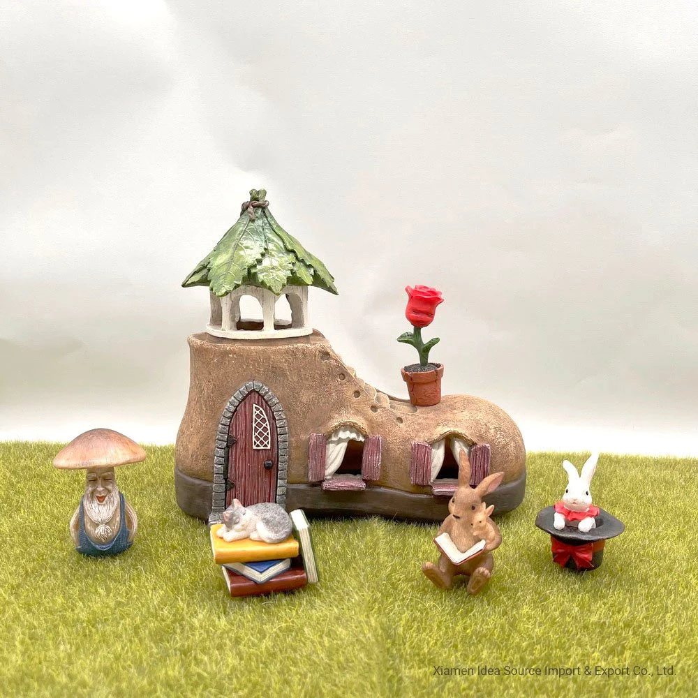 Basic Customization Garden Accessories Kit Miniature Garden Rabbit Cat Mushroom Flower