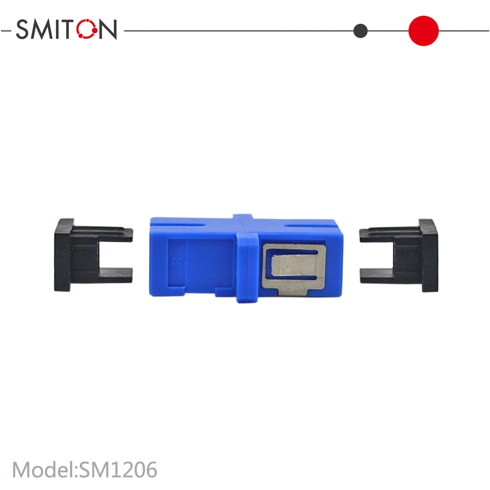 Sc a Sc monomodo Simplex hembra del conector de fibra de la UPC