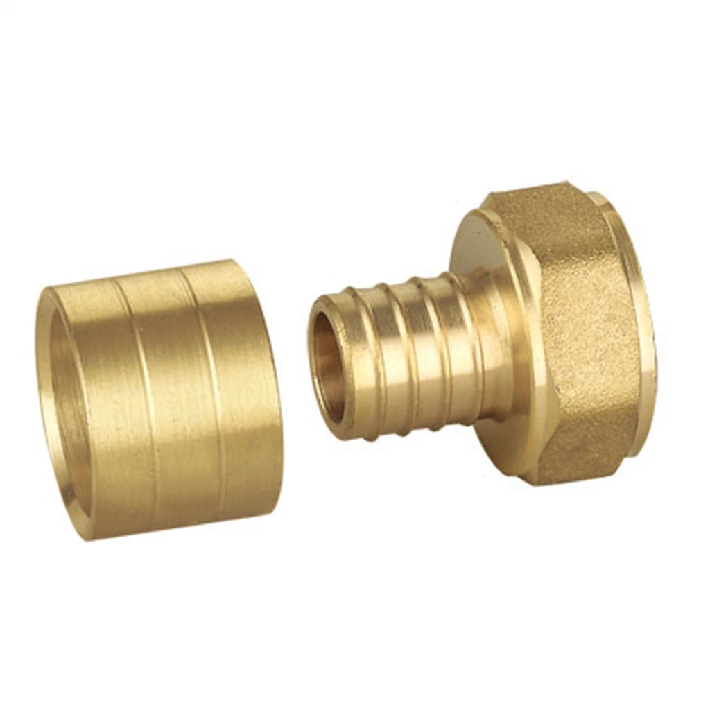 Forged Working Pressure Brass Control Flow Water Hardware Tee Connector Pipe Fittings