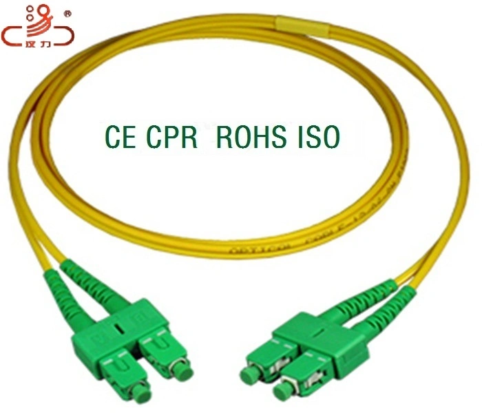 Conector Rápido Sc APC Sc Upc Cabo Corning de Fibra Óptica patch cord preço