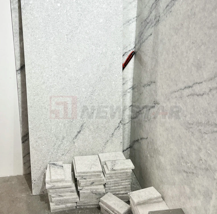 Polished White Diamond Granite Flooring White Granite Tiles Floor Tiles Wall Tiles