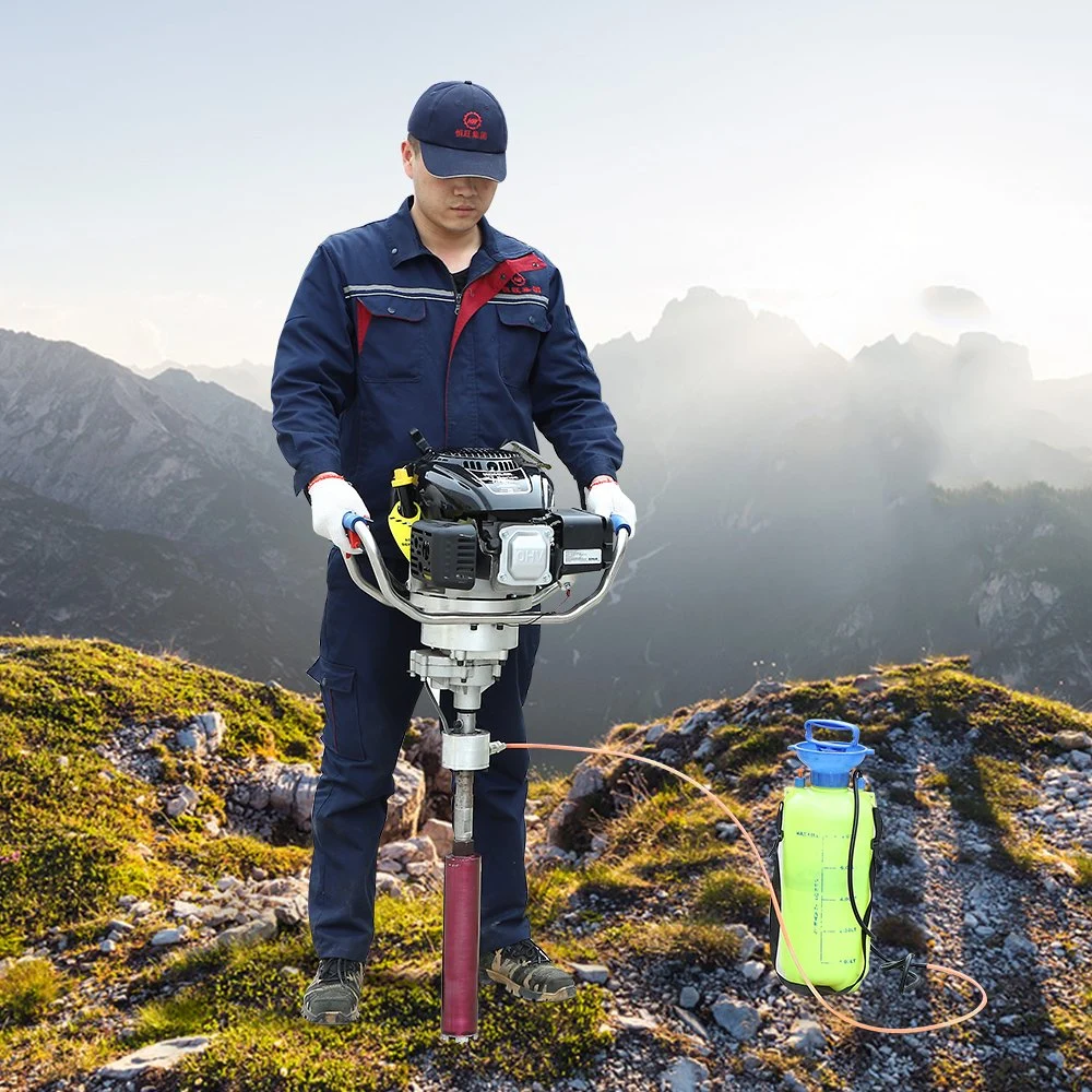 Tipo de alimentación de gasolina las perforaciones de exploración geológica