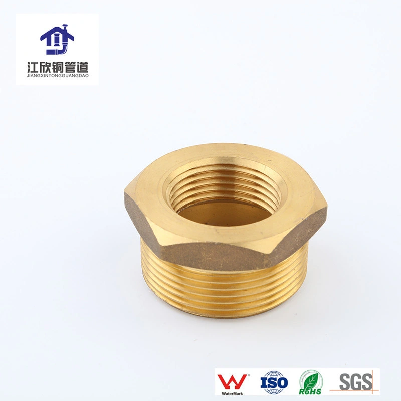 Brass Thread Adapter Socket Nipple Reducing Joint Copper Pipe Fittings