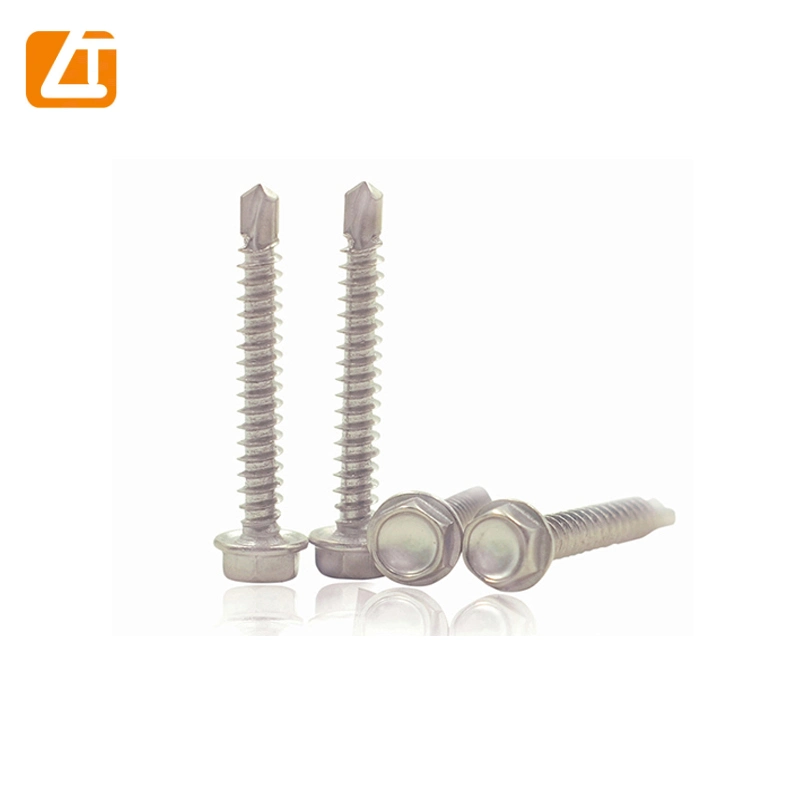 Customize High Performance Zinc Plated Hex Head Self Drilling Screw