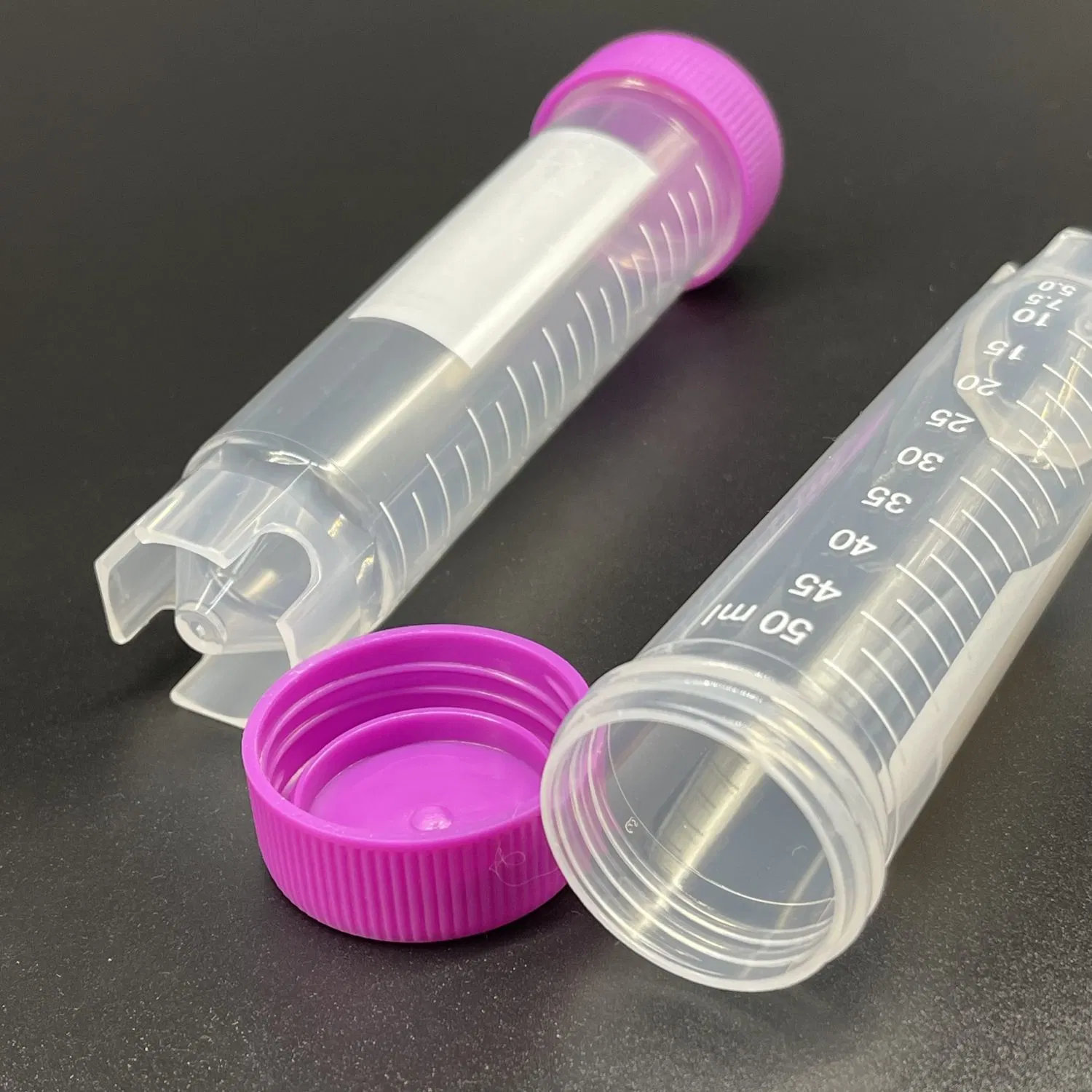 Disposable 50ml Self-Standing Leakproof Centrifuge Tube