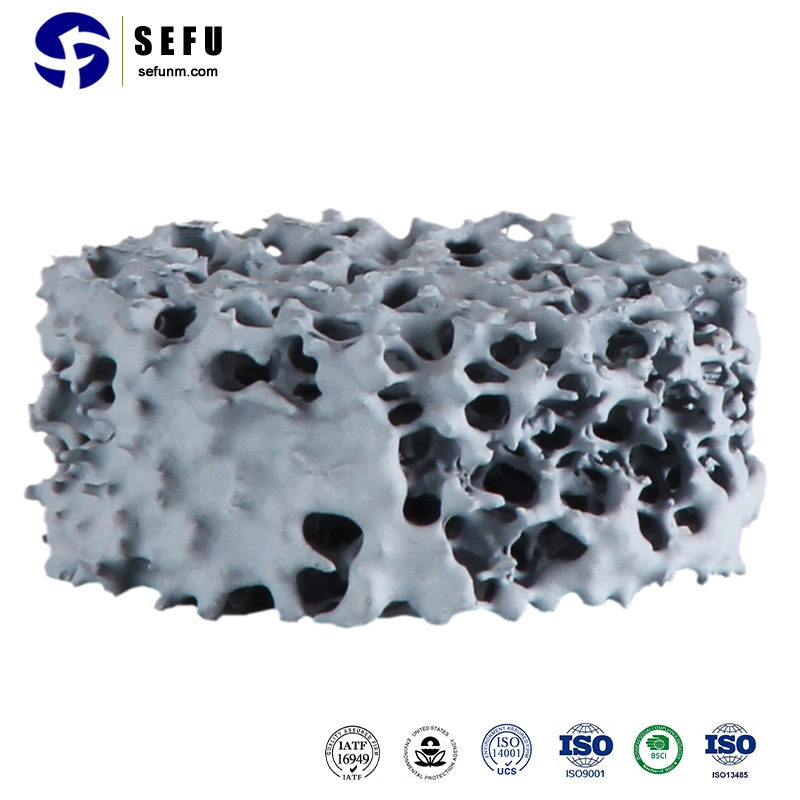 Sefu Ceramic Foam Filter China Porcelain Water Filter Manufacturers 20 30 40 50 60ppi Foundry Casting Honeycomb Ceramic Foam Filter Silicon Carbide Ceramic Foam