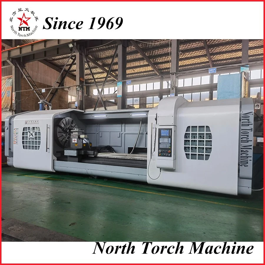 China Professional Horizontal CNC Lathe Machine with Milling, Drilling Head for Shaft, Cylinder, Pipe