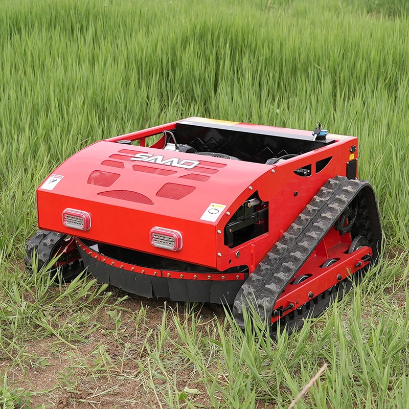 Grass Cutting Machine Crawler Brush Cutter UR550 Remote Control Lawn Mower