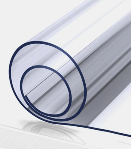 Super Clear Transparent Rigid PVC Plastic Sheets with PE Protective Film in Sheet Roll