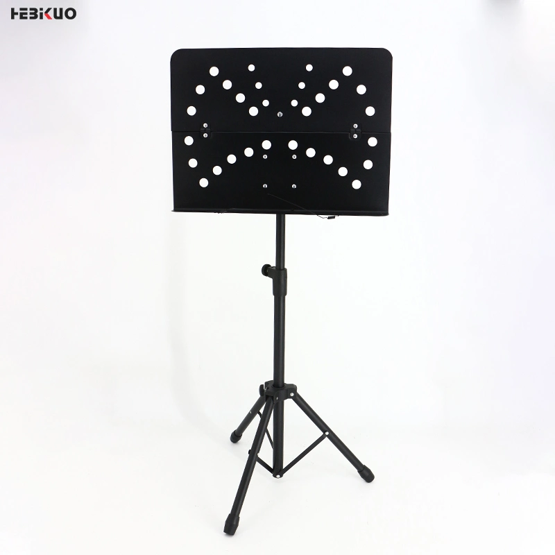 Good Performance Floding Music Stand with Bag Adjustable Height Tripod Base Metal Music Book Stand