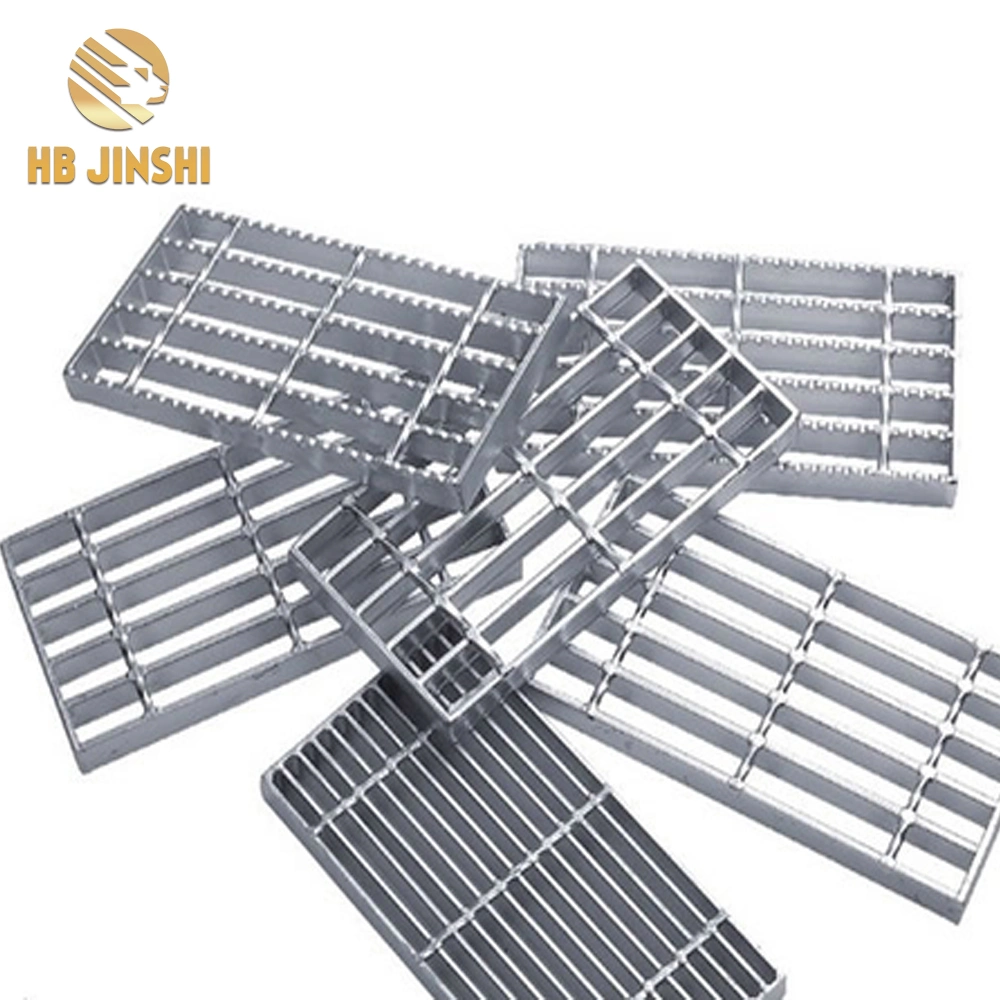 spiral Cross Bar Hot Dipped Galvnaized Steel Grating