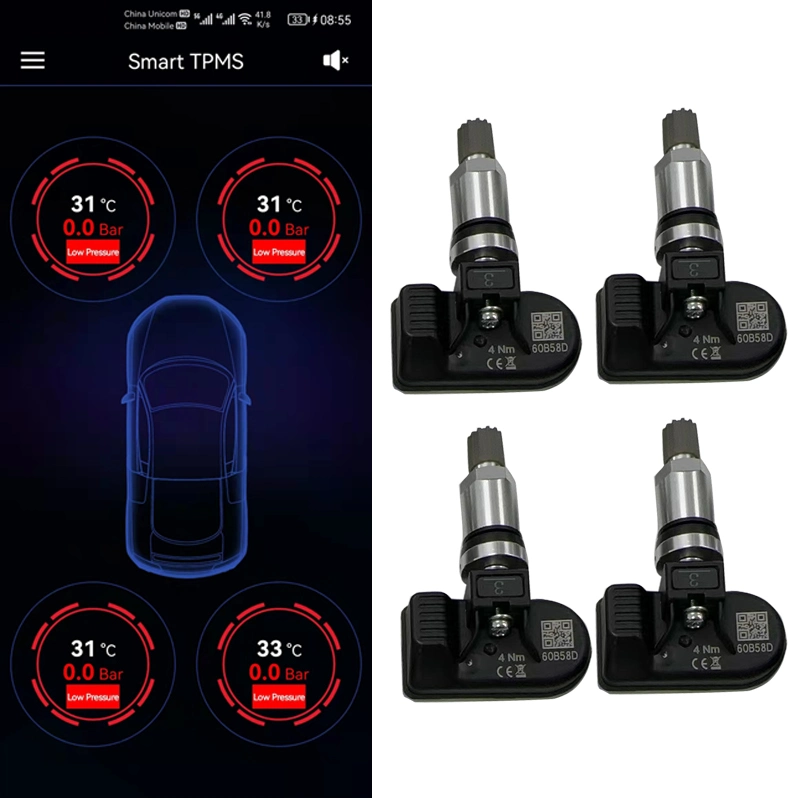 Car mobile Phone Blueteeth Universal Internal Blueteeth TPMS Sensor System