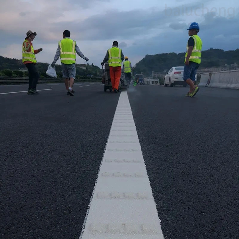Маркировка линий дорожного покрытия автомагистралей промышленного класса: Превосходная отражательная способность для улучшенного контроля дорожного движения