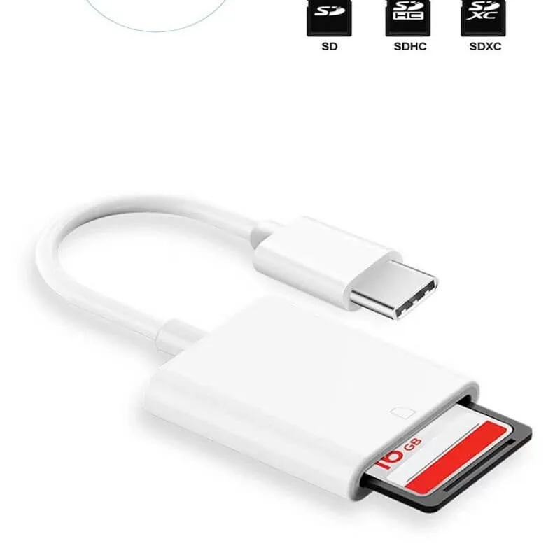 Устройство чтения карт памяти для смартфонов USB-C для Samsung/Huawei/MacBook PRO Поддержка SD/TF карты