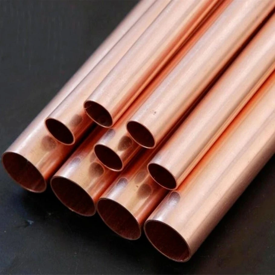 Factory Sales Flexible Seamless Round Shape 12 Inch Heat Insulated Copper Tubing/Copper Tube/Copper Pipes