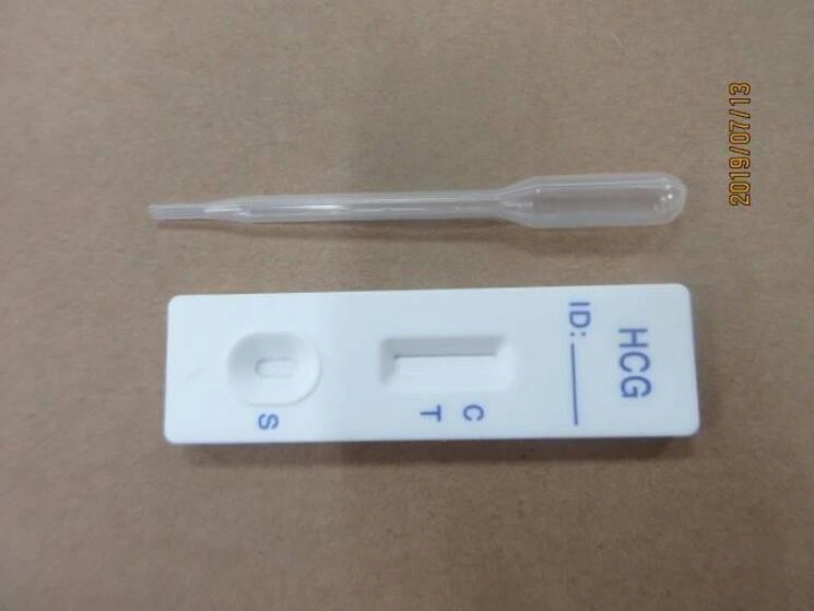 Factory CE Approved HCG Test Pregnancy Strip Diagnostic Test Kit Medical HCG Cassette Test Rapid Strip