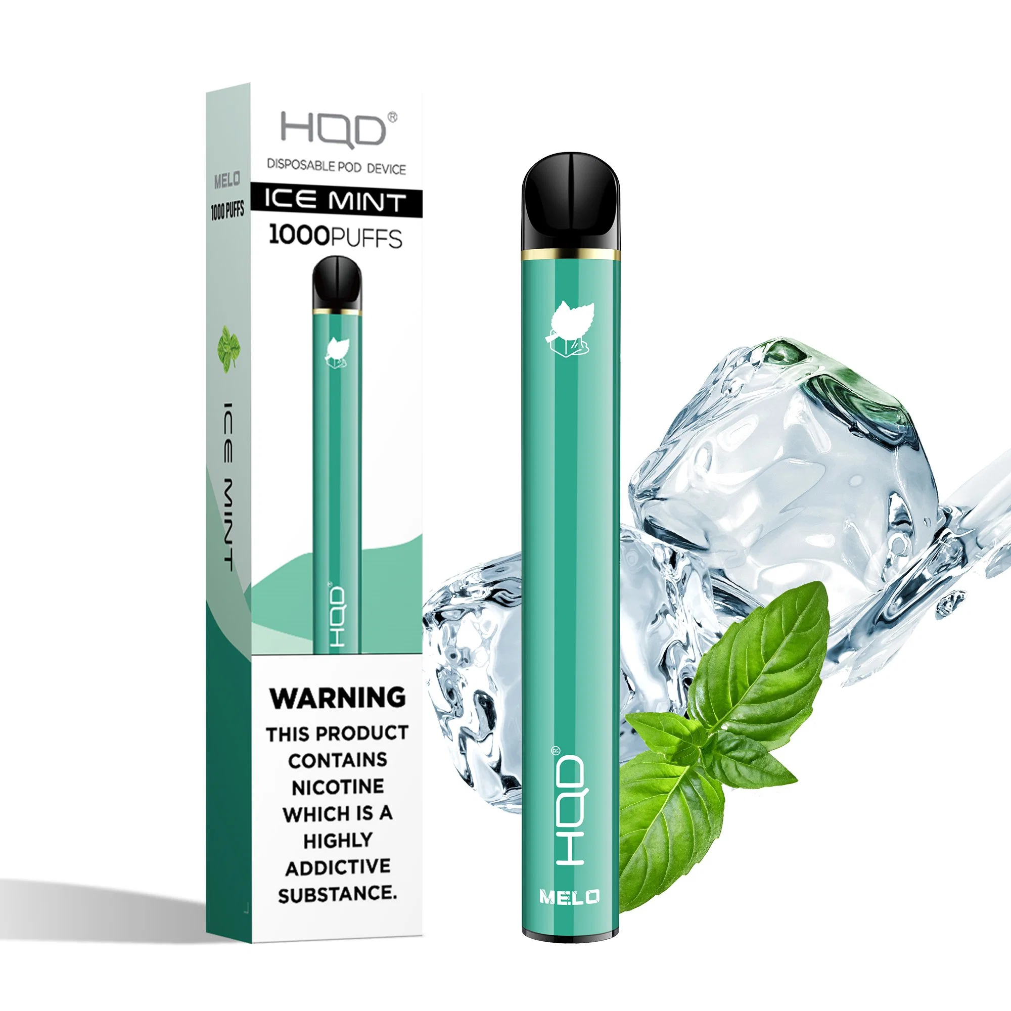 Wholesale/Supplier Hqd Melo 1000 Puffs Hot Selling in Greece Disposable/Chargeable Vape Pod