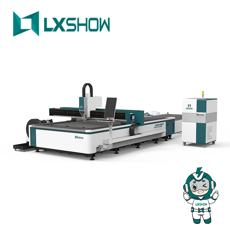 Raycus Lxshow CNC Fiber Laser Pipes and Plate Metal Cutting Machine for Sale