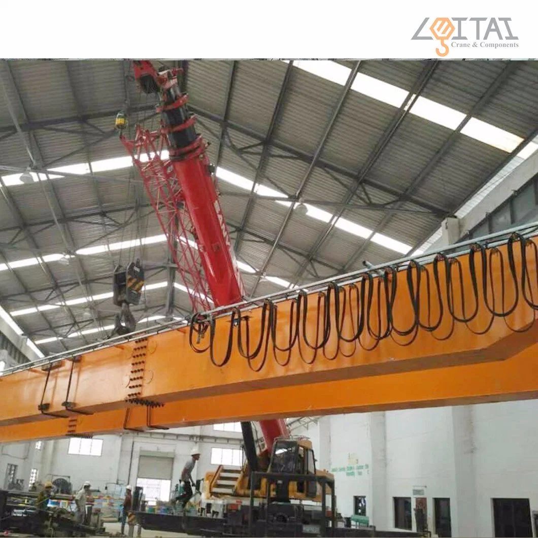 Fem Standard 20t Box Type Double Girder Gantry Crane with Electric Hoist