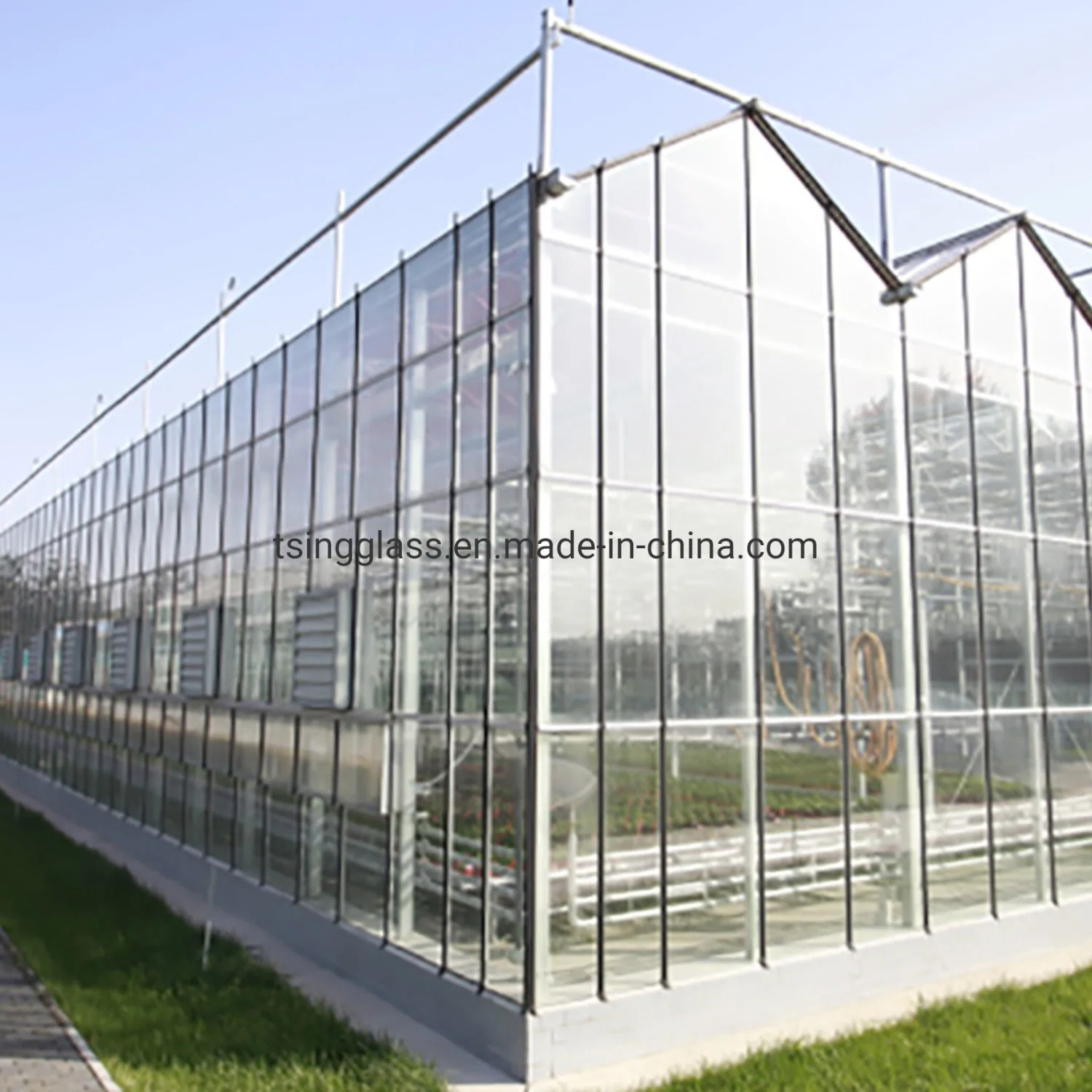 Tempered Laminated Safety Hollow Vacuum Inter Layer Toughened Insulated PVB Sgp Low Iron Ultra Clear Glass Tinted Clear Laminate Tough Sealed Greenhouse Glass