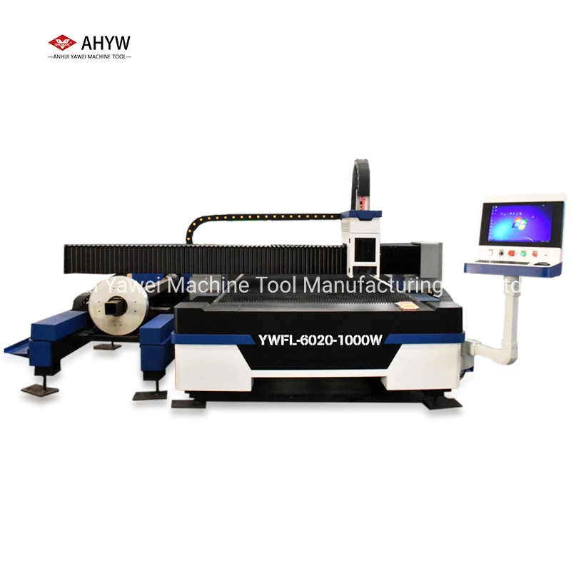 Metal Pipe and Sheet 1kw Laser Cutting Machine