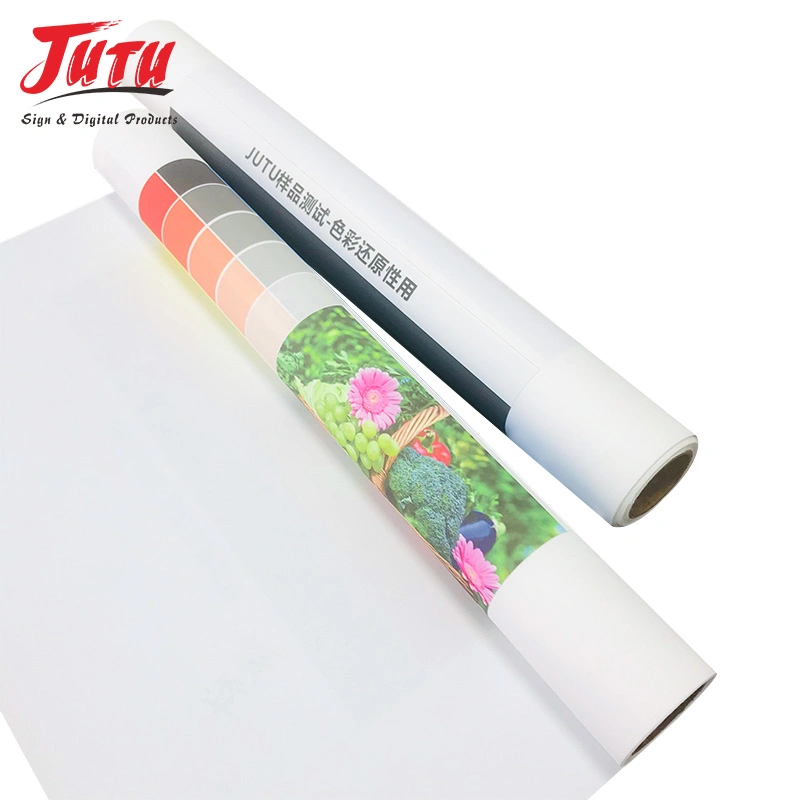 Jutu Water-Based Digital Printing Canvas for Indoor and Outdoor Advertising with Matte or Finished Surface