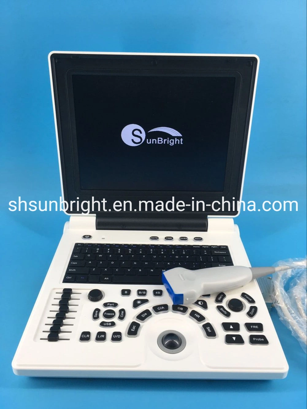 Sun-806h Notebook 2 Probe Connectors Ultrasound Laptop Ultrasound Scanner