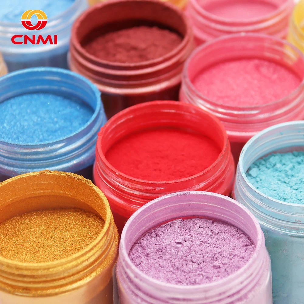 CNMI Mica Powder 24 colors for epoxy resin soap making lip gloss body butter cosmetic candle