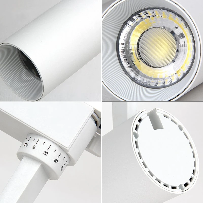 COB 10W 20W 30W Commercial Spotlights Spot Ceiling Magnetic Track Lighting Bulb LED