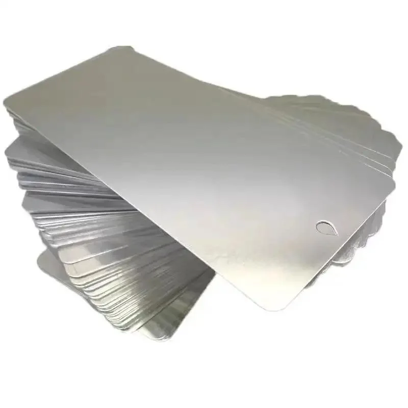 Supplies Customized 1100 1060 1050 3003 3004 5052 5083 5086 6061 6063 8011 Aluminium Plain/Flat Plate/Sheet with PVC Film for Building Materials