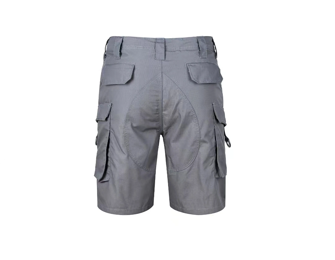 Swim Summer Mens Cargo Shorts Fitness Running Beach Shorts Loose Work Casual Short Pants Men's Multi-Pocket Sports Shorts