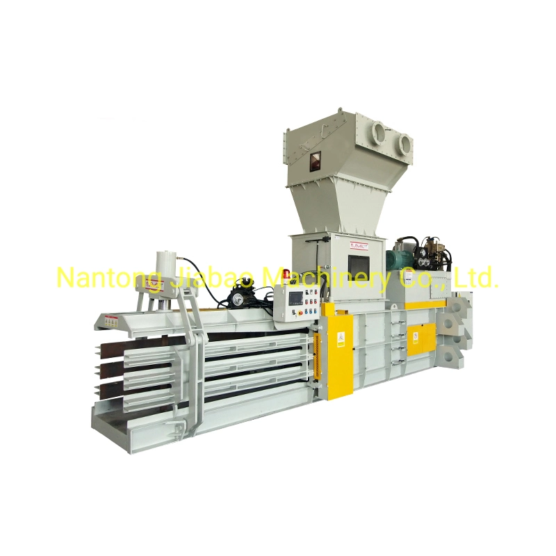 Jewel Brand Factory Supply Full Automatic Horizontal Hydraulic Cigarette/Tobacco Packaging Pritning Waste Press Baler Machine