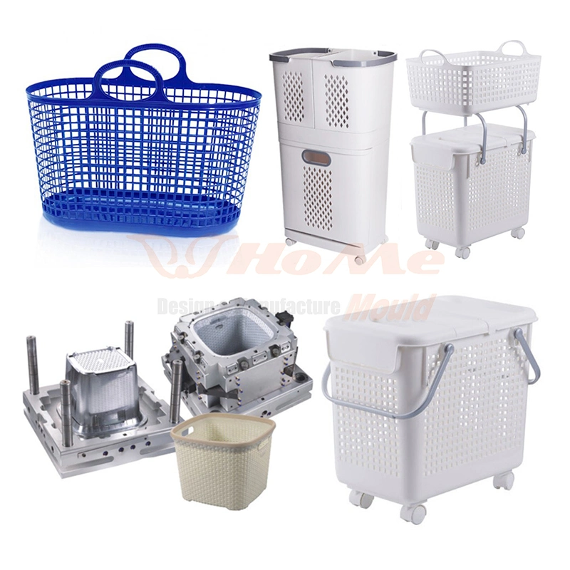 Plastic Storage Cabinet Injection Mould Supermarket Shopping Fruit Vegetable Basket Mold