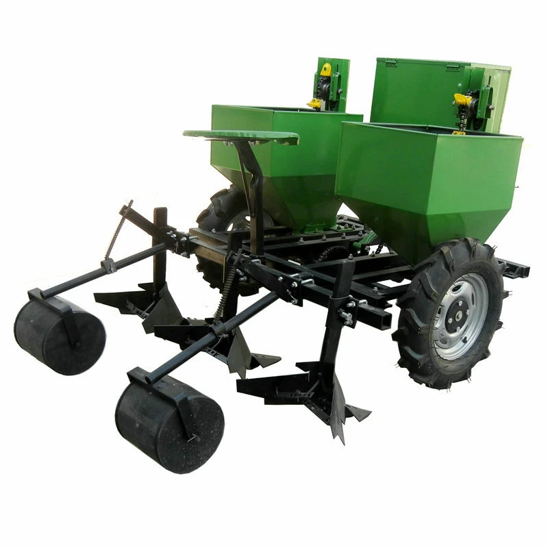 Farm Machinery Implement 2 Row Tractor Potato Planting Machine Potato Planter with Fertilizer