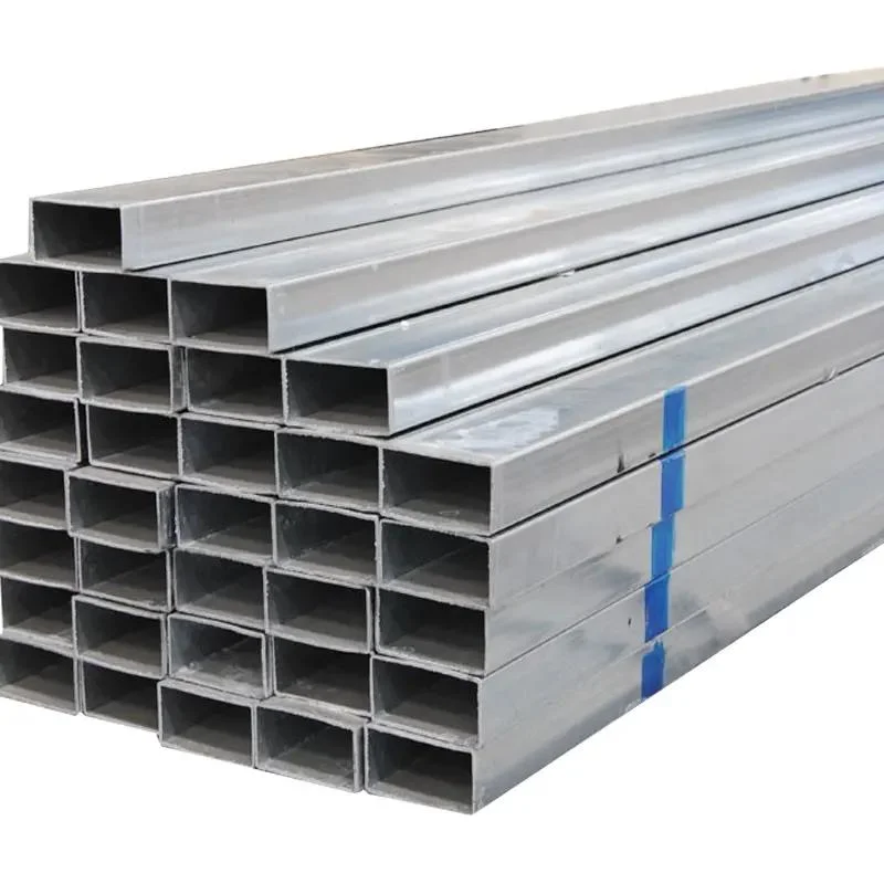 High Strength 20X50 Galvanized Rectangular Steel Tube Use in Building