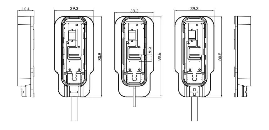 Cable de plástico eléctrico IP68 Caja de conexiones estanca