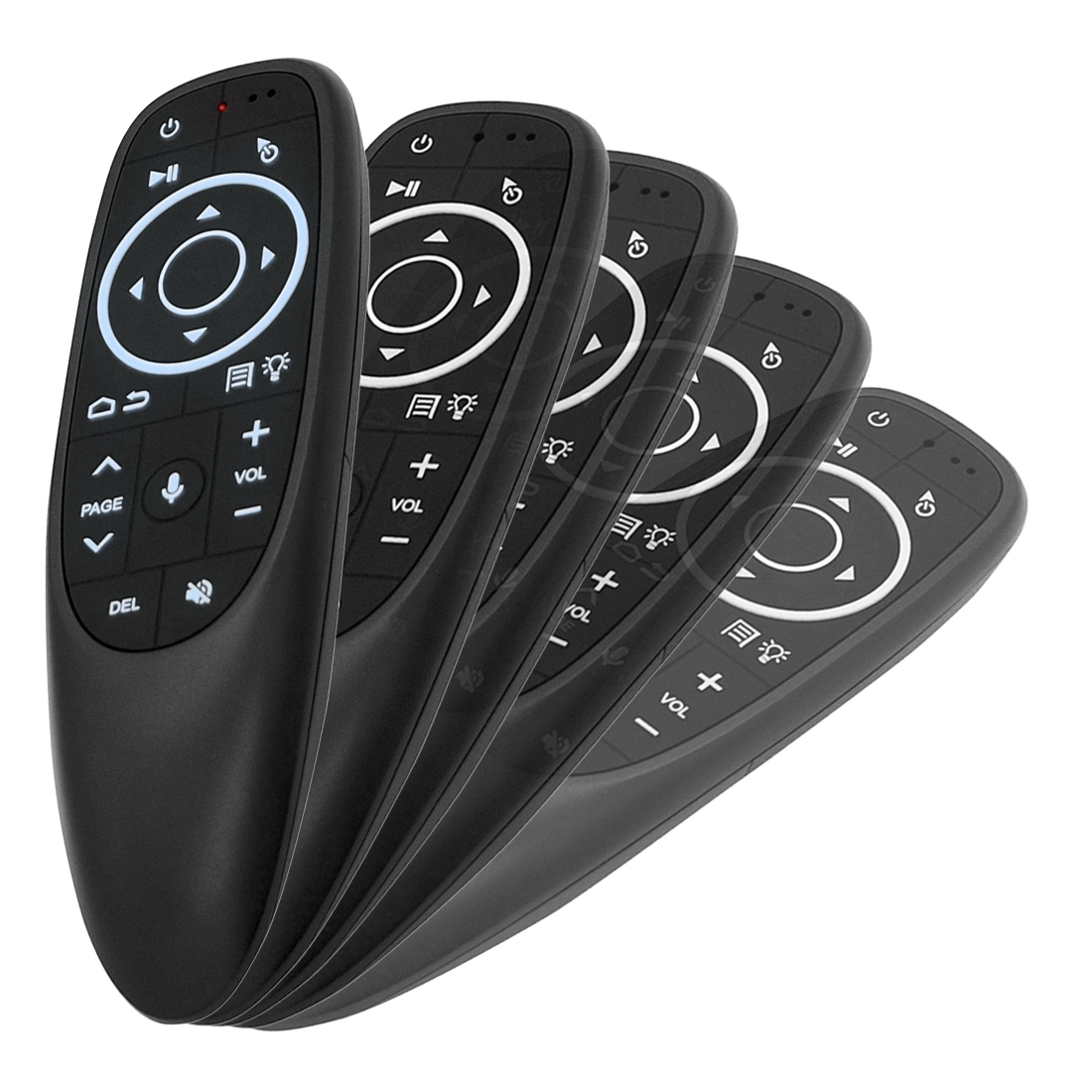 G10 G10s PRO with Gyroscope Cheapest Voice Air Mouse G10s PRO 2.4GHz Wireless Remote Control Backlit