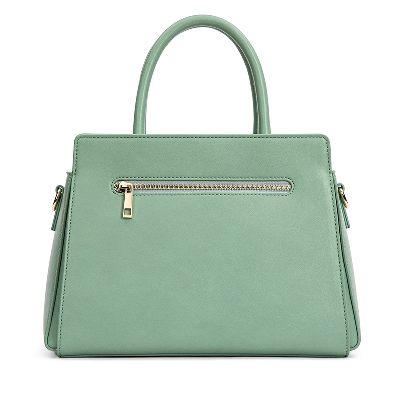 Embroider Green Leaf Fashion Shoulder Ladies Hand Leather Bags Women's Shoulder Bags