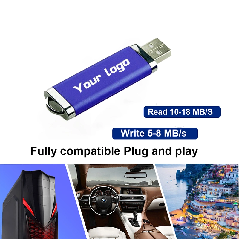 OEM Wholesale/Supplier USB 2.0 Flash Memory Stick Thumb Pen Drive U Disk for Data Storage